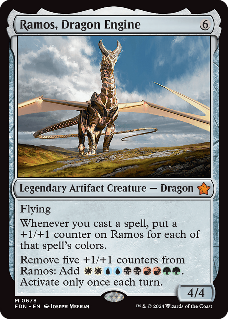 Ramos, Dragon Engine [Foundations] | Cards and Coasters CA