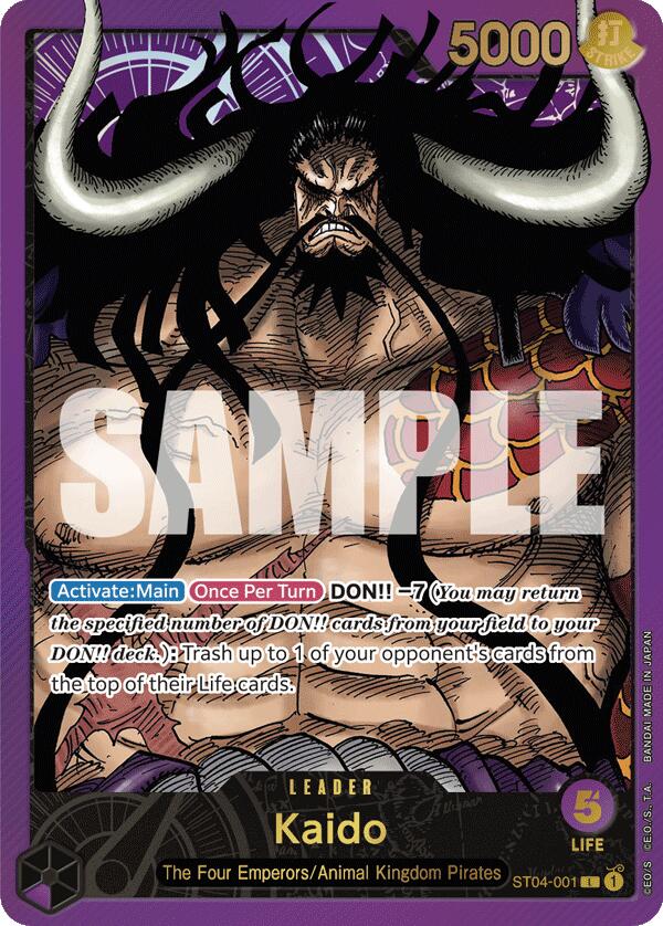 Kaido (Premium Card Collection -Leader Collection-) [One Piece Promotion Cards] | Cards and Coasters CA