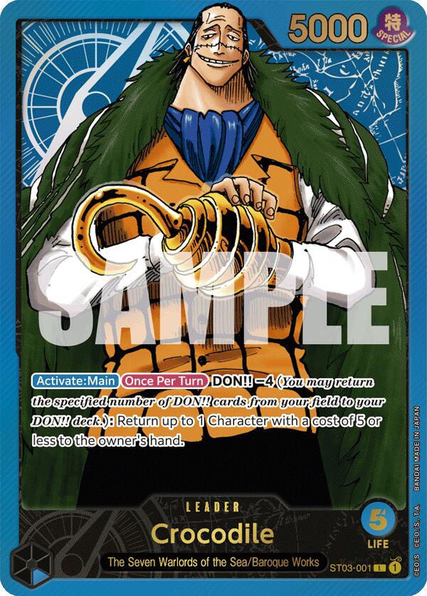 Crocodile (Premium Card Collection -Leader Collection-) [One Piece Promotion Cards] | Cards and Coasters CA