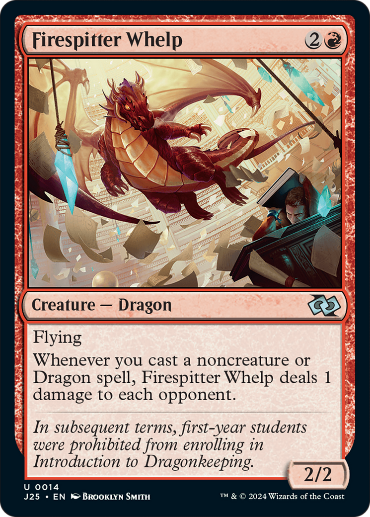 Firespitter Whelp [Foundations Jumpstart] | Cards and Coasters CA