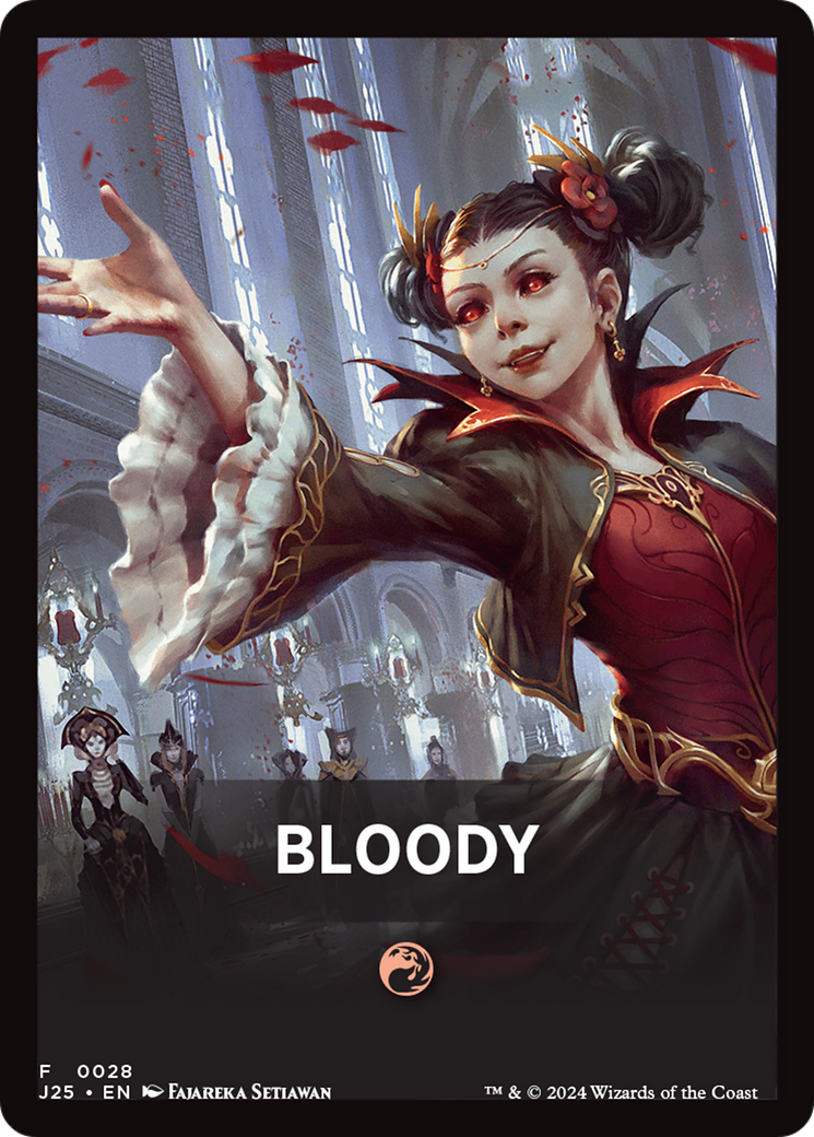 Bloody Theme Card [Foundations Jumpstart Front Cards] | Cards and Coasters CA