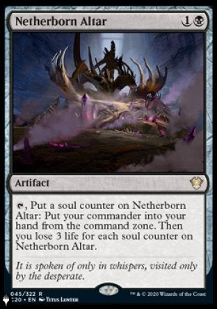 Netherborn Altar [The List] | Cards and Coasters CA
