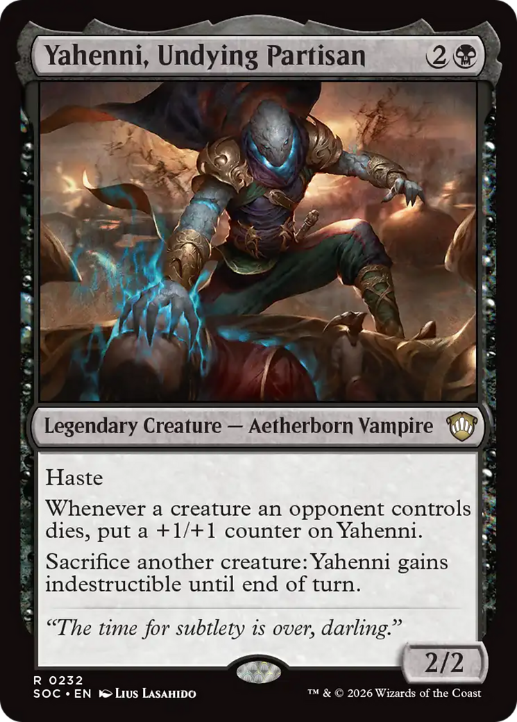 Yahenni, Undying Partisan [Secrets of Strixhaven Commander] | Cards and Coasters CA