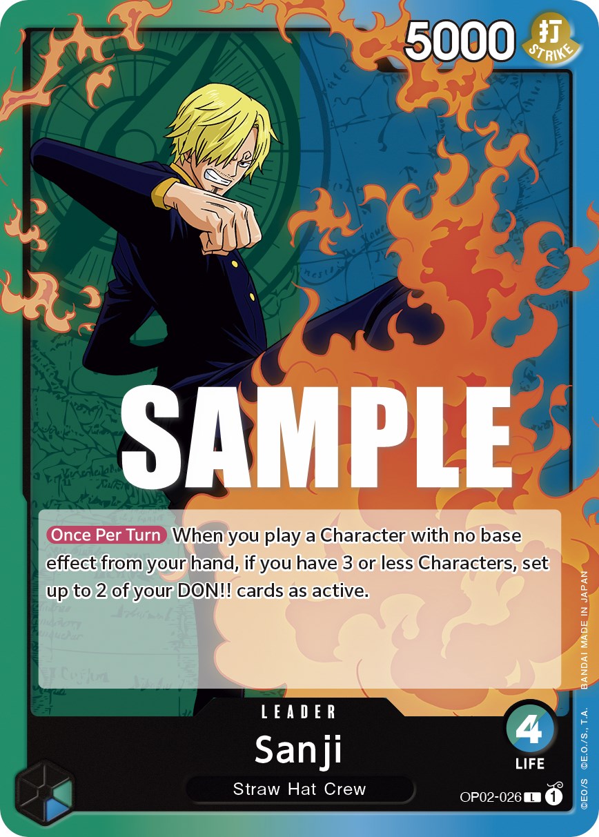 Sanji [Paramount War] | Cards and Coasters CA