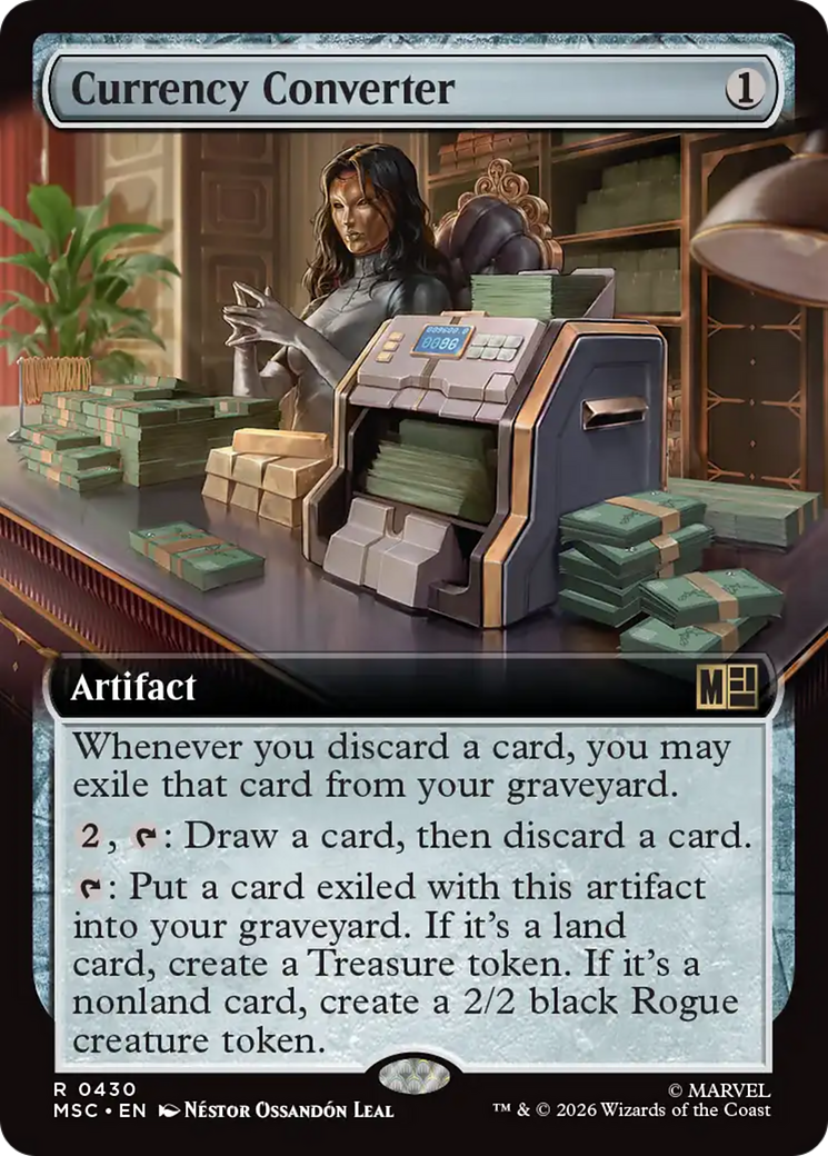 Currency Converter (Extended Art) [Marvel Super Heroes Commander] | Cards and Coasters CA