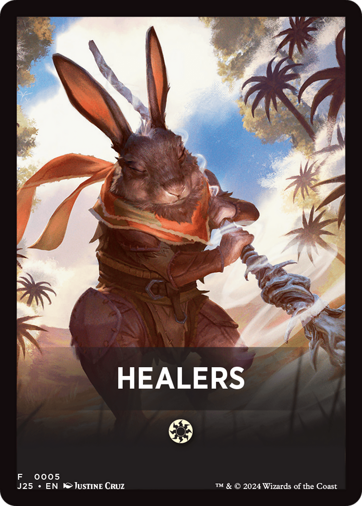 Healers Theme Card [Foundations Jumpstart Front Cards] | Cards and Coasters CA