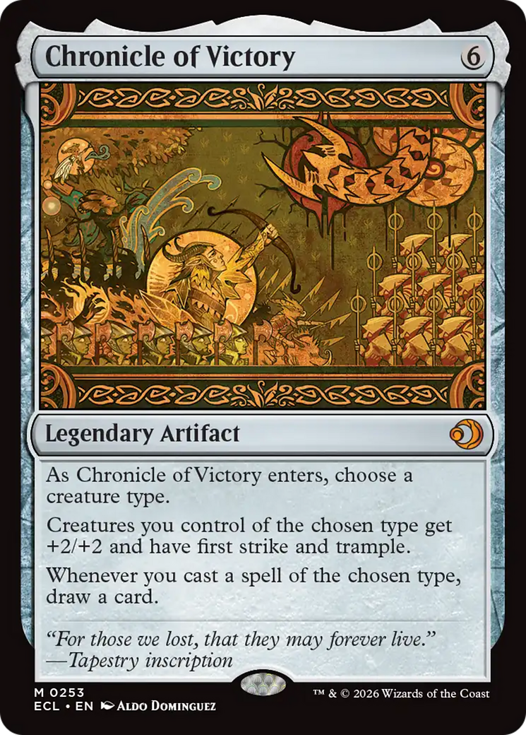 Chronicle of Victory [Lorwyn Eclipsed] | Cards and Coasters CA