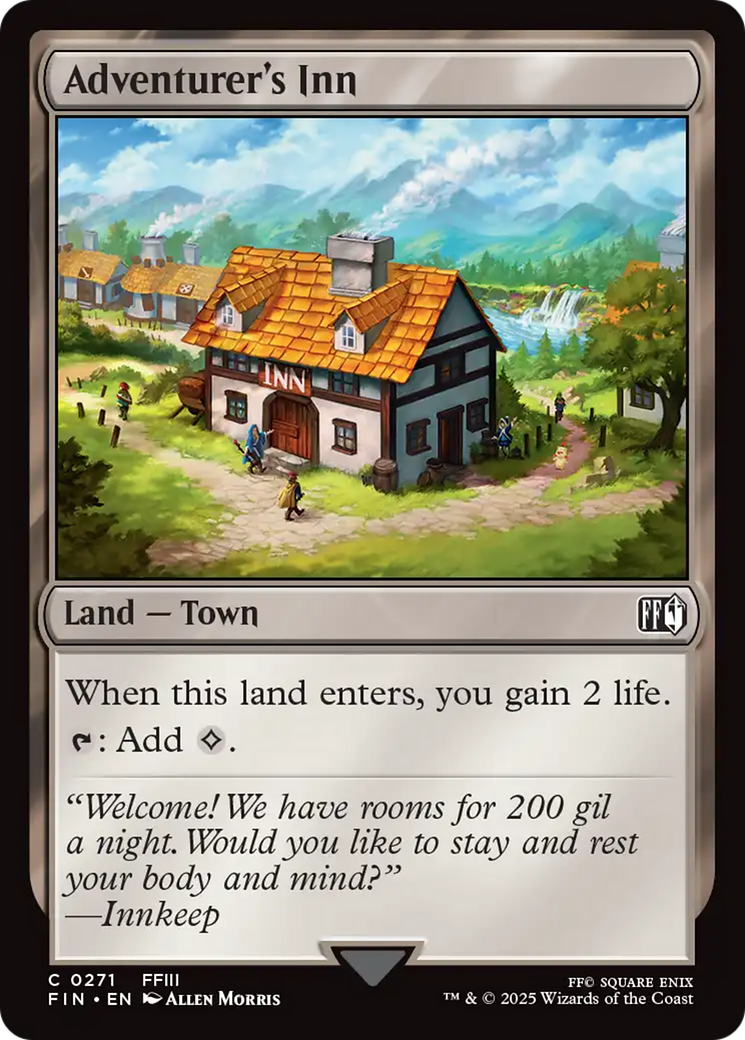 Adventurer's Inn [FINAL FANTASY] | Cards and Coasters CA