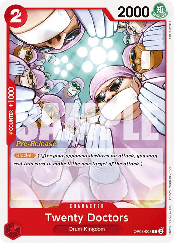 Twenty Doctors [Two Legends Pre-Release Cards] | Cards and Coasters CA