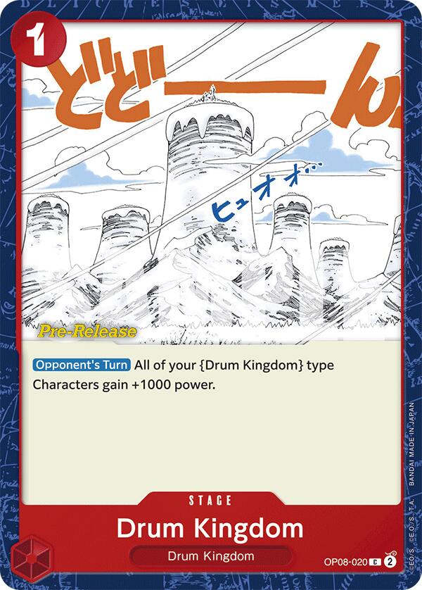 Drum Kingdom [Two Legends Pre-Release Cards] | Cards and Coasters CA