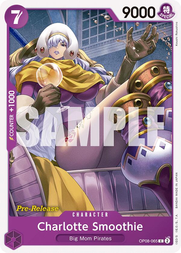 Charlotte Smoothie [Two Legends Pre-Release Cards] | Cards and Coasters CA