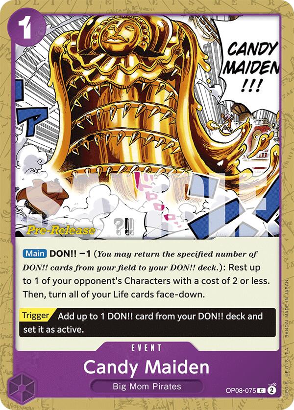 Candy Maiden [Two Legends Pre-Release Cards] | Cards and Coasters CA