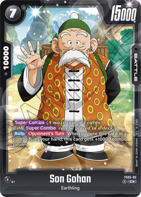 Son Gohan (Bonus Pack Alternate Art) [Starter Deck: Bardock] | Cards and Coasters CA