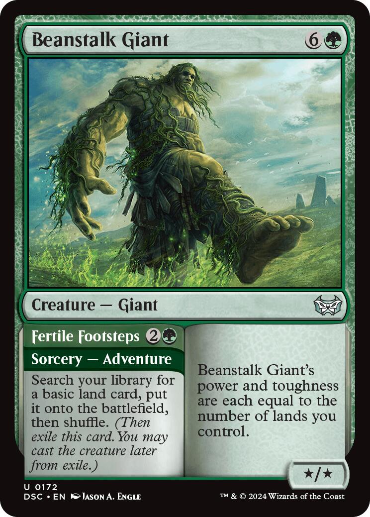 Beanstalk Giant [Duskmourn: House of Horror Commander] | Cards and Coasters CA