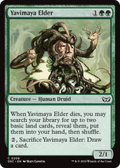 Yavimaya Elder [Duskmourn: House of Horror Commander] | Cards and Coasters CA