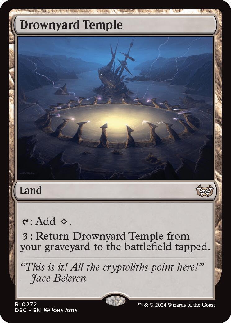 Drownyard Temple [Duskmourn: House of Horror Commander] | Cards and Coasters CA