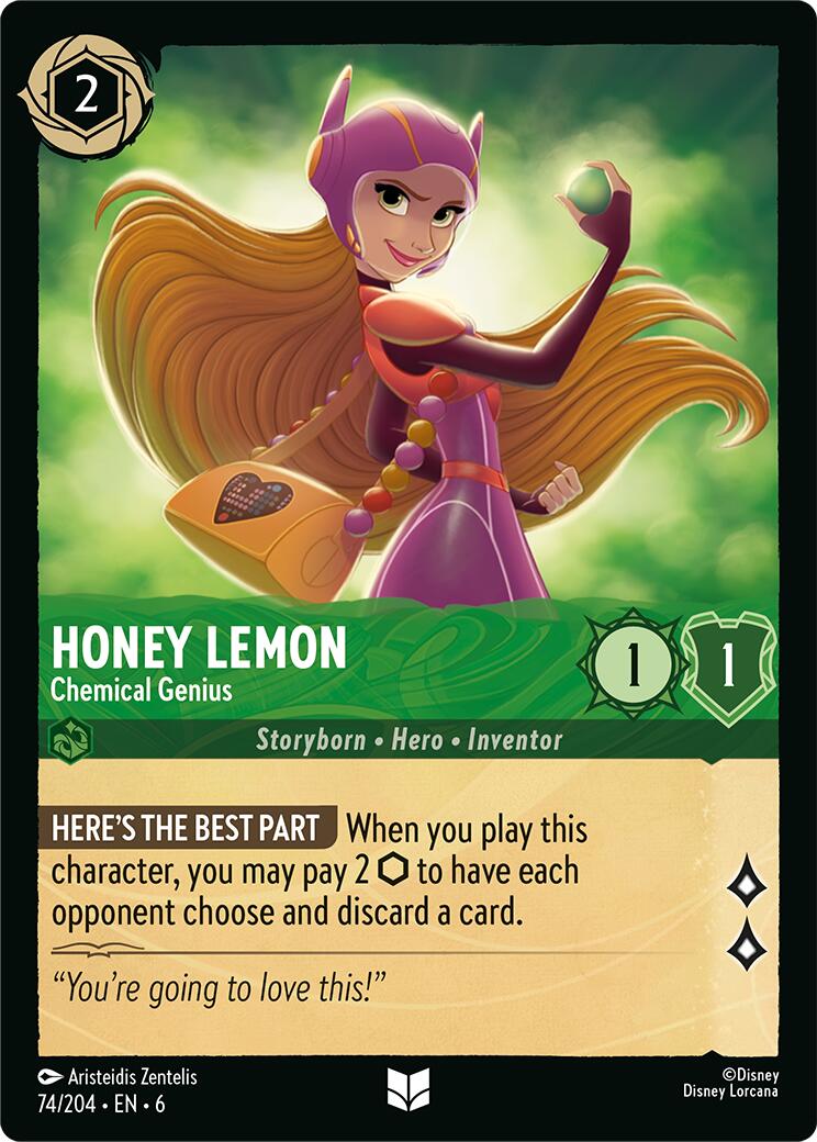 Honey Lemon - Chemical Genius (74/204) [Azurite Sea] | Cards and Coasters CA