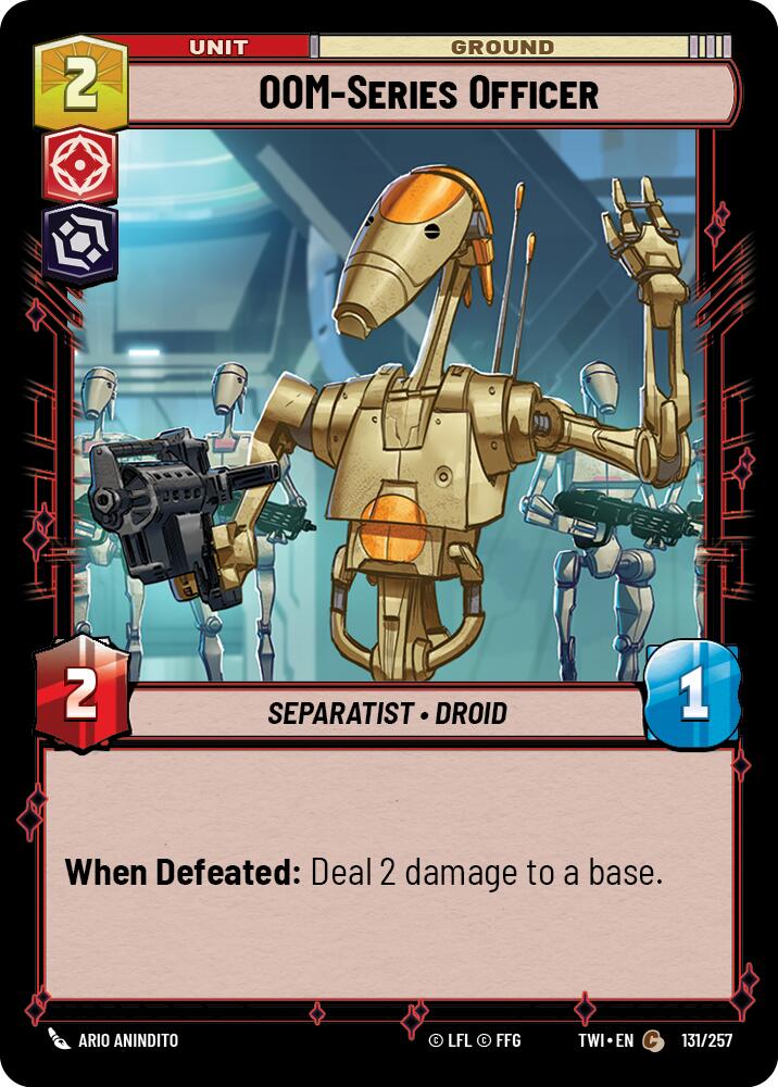 OOM-Series Officer (131/257) (131/257) [Twilight of the Republic] | Cards and Coasters CA