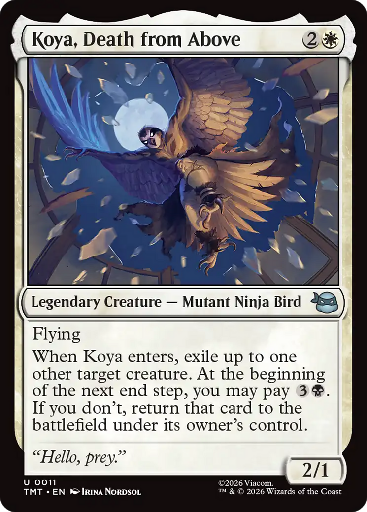 Koya, Death from Above [Teenage Mutant Ninja Turtles] | Cards and Coasters CA