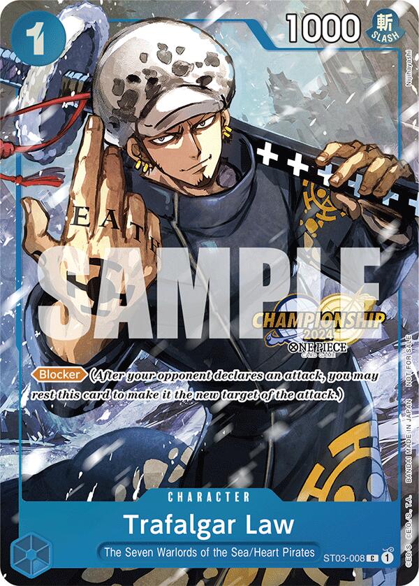 Trafalgar Law (ST03-008) (CS 2024 Event Pack) [One Piece Promotion Cards] | Cards and Coasters CA