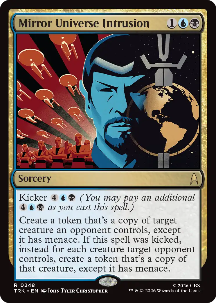 Mirror Universe Intrusion [Star Trek] | Cards and Coasters CA