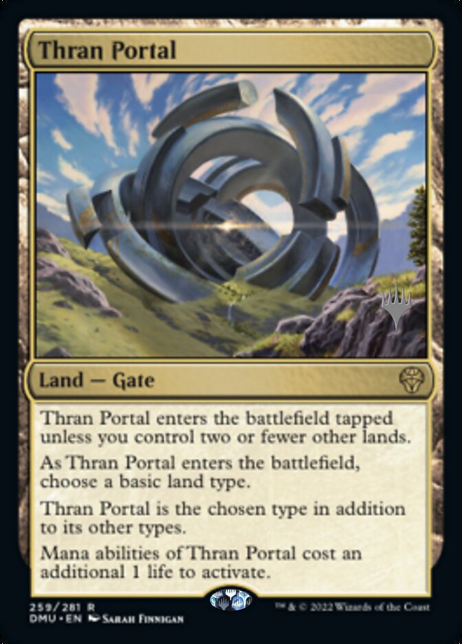 Thran Portal (Promo Pack) [Dominaria United Promos] | Cards and Coasters CA