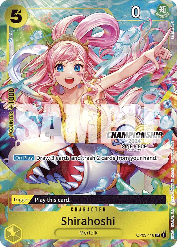 Shirahoshi (CS 2024 Celebration Pack) [One Piece Promotion Cards] | Cards and Coasters CA