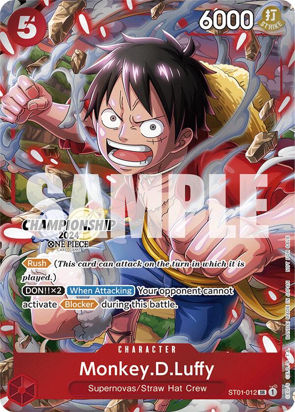 Monkey.D.Luffy (CS 2024 Celebration Pack) [One Piece Promotion Cards] | Cards and Coasters CA