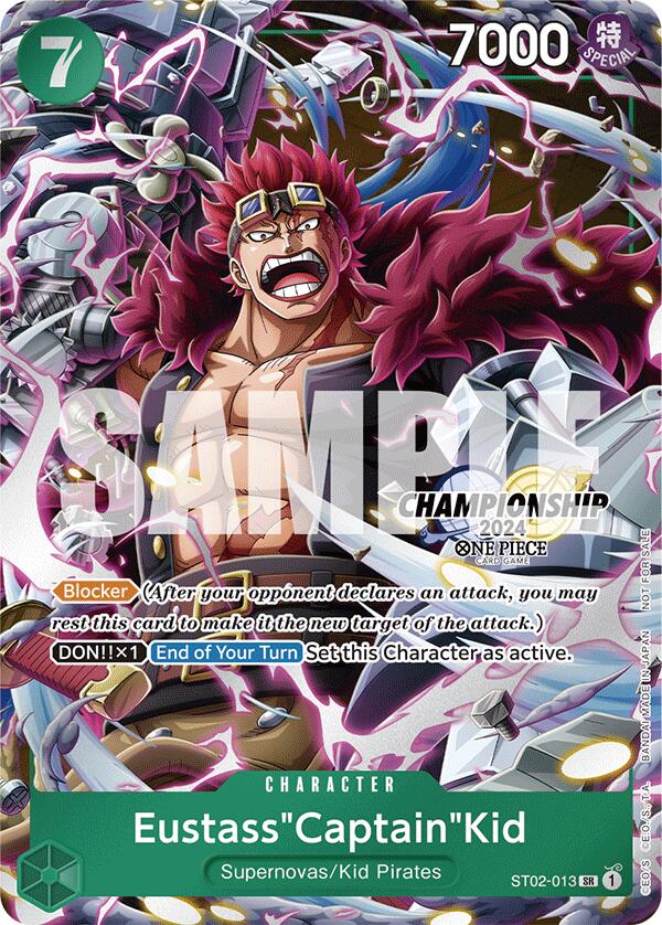 Eustass"Captain"Kid (CS 2024 Celebration Pack) [One Piece Promotion Cards] | Cards and Coasters CA