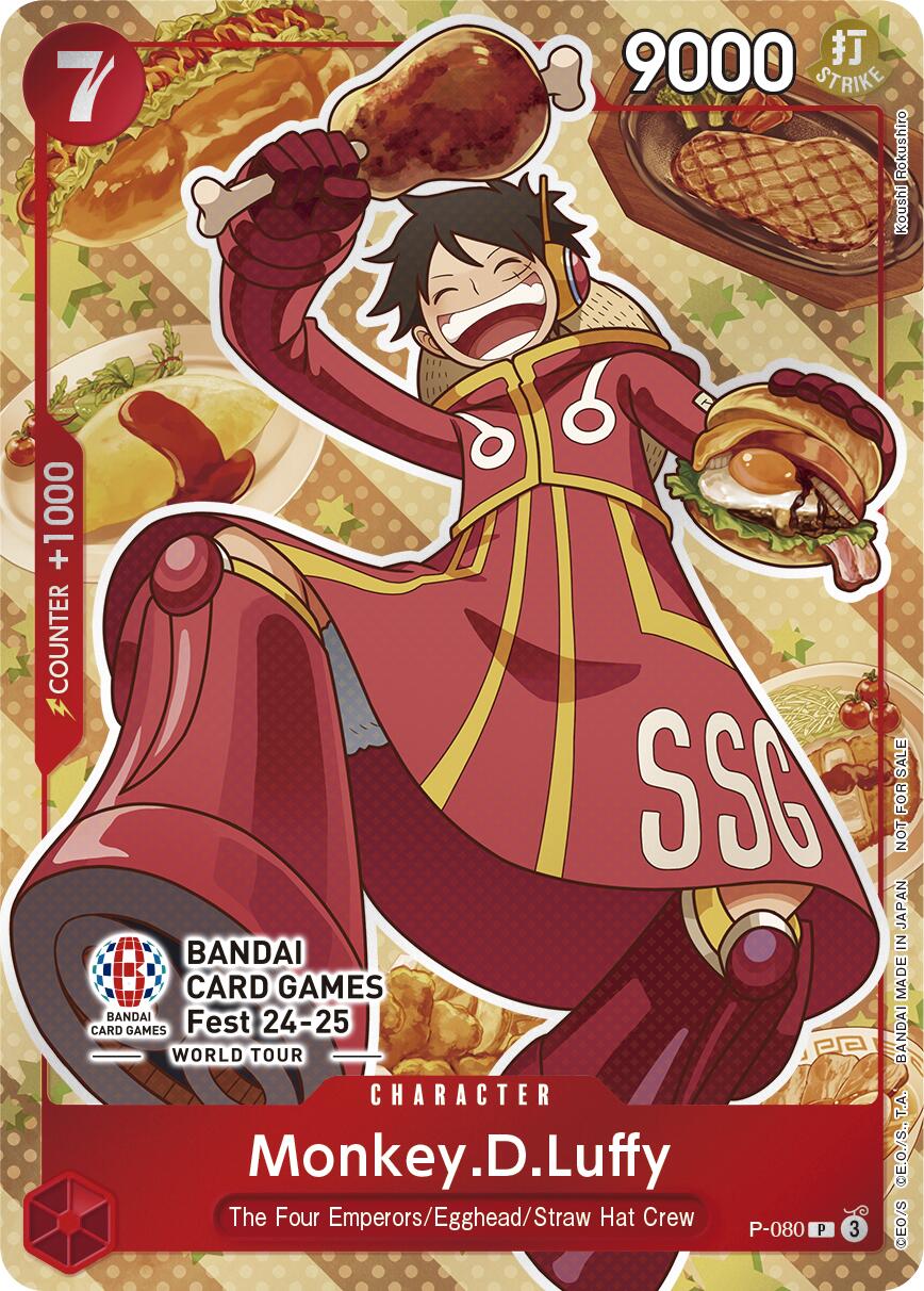 Monkey.D.Luffy (Bandai Card Games Fest 24-25) [One Piece Promotion Cards] | Cards and Coasters CA