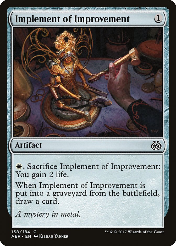 Implement of Improvement [Aether Revolt] | Cards and Coasters CA