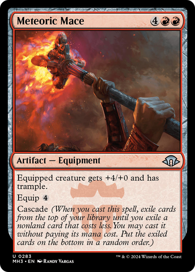 Meteoric Mace [Modern Horizons 3] | Cards and Coasters CA