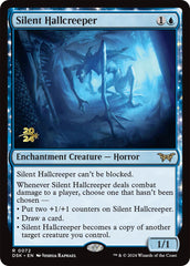 Silent Hallcreeper [Duskmourn: House of Horror Prerelease Promos] | Cards and Coasters CA