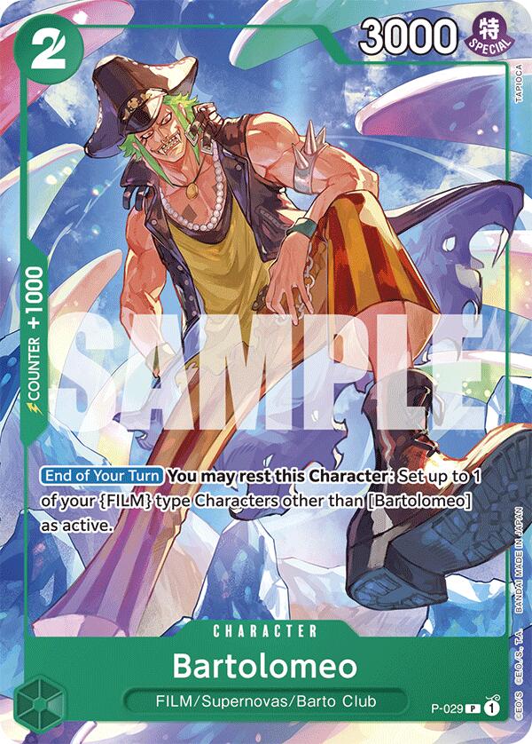 Bartolomeo [Starter Deck: GREEN Uta] | Cards and Coasters CA