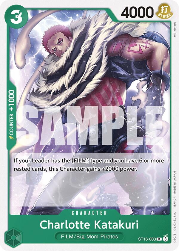 Charlotte Katakuri [Starter Deck: GREEN Uta] | Cards and Coasters CA