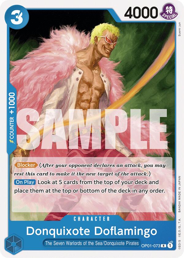 Donquixote Doflamingo [Starter Deck: BLUE Donquixote Doflamingo] | Cards and Coasters CA