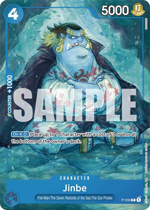 Jinbe [Starter Deck: BLUE Donquixote Doflamingo] | Cards and Coasters CA