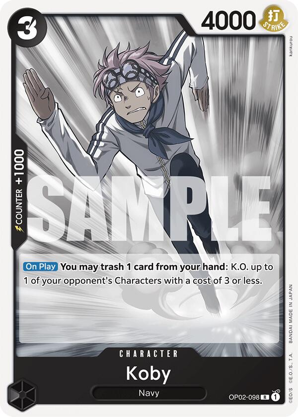 Koby [Starter Deck: BLACK Smoker] | Cards and Coasters CA