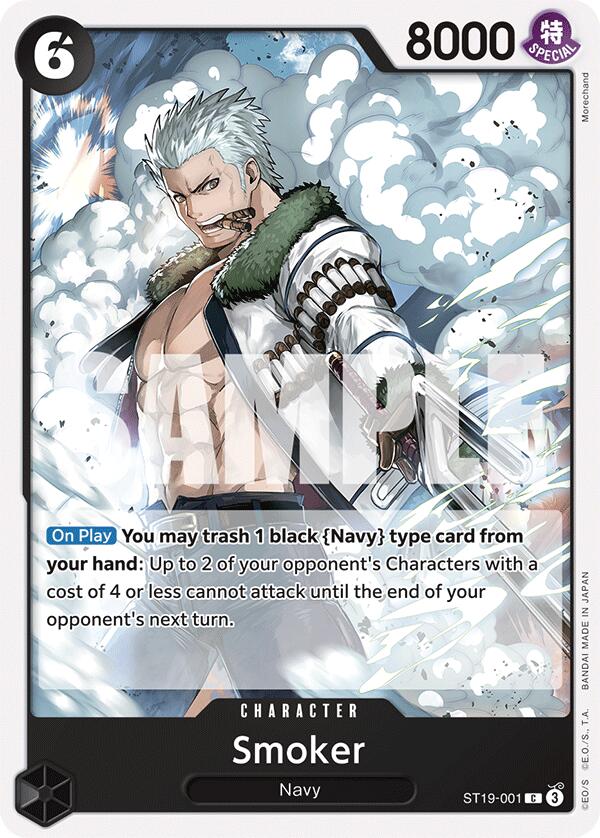 Smoker [Starter Deck: BLACK Smoker] | Cards and Coasters CA