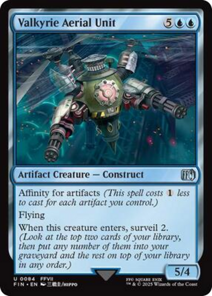 Valkyrie Aerial Unit [FINAL FANTASY] | Cards and Coasters CA