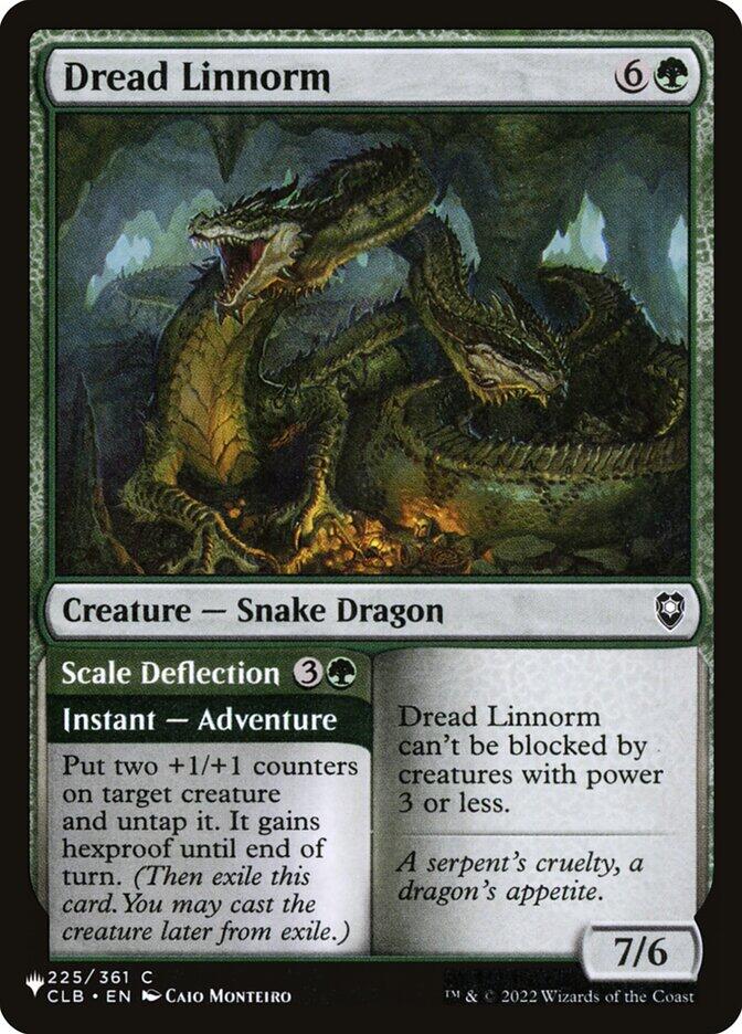 Dread Linnorm [The List] | Cards and Coasters CA