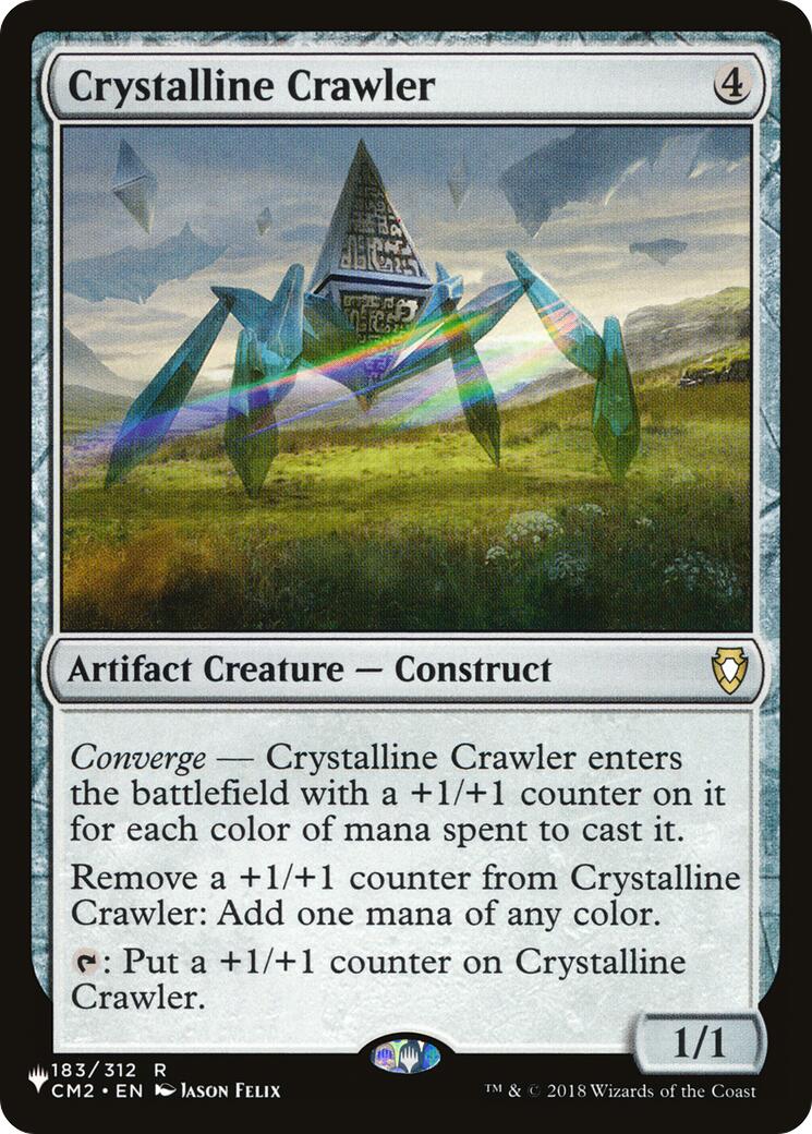 Crystalline Crawler [The List Reprints] | Cards and Coasters CA