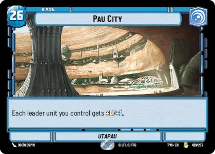 Pau City (019/257) [Twilight of the Republic] | Cards and Coasters CA