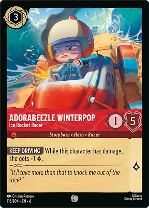 Adorabeezle Winterpop - Ice Rocket Racer (116/204) [Azurite Sea] | Cards and Coasters CA