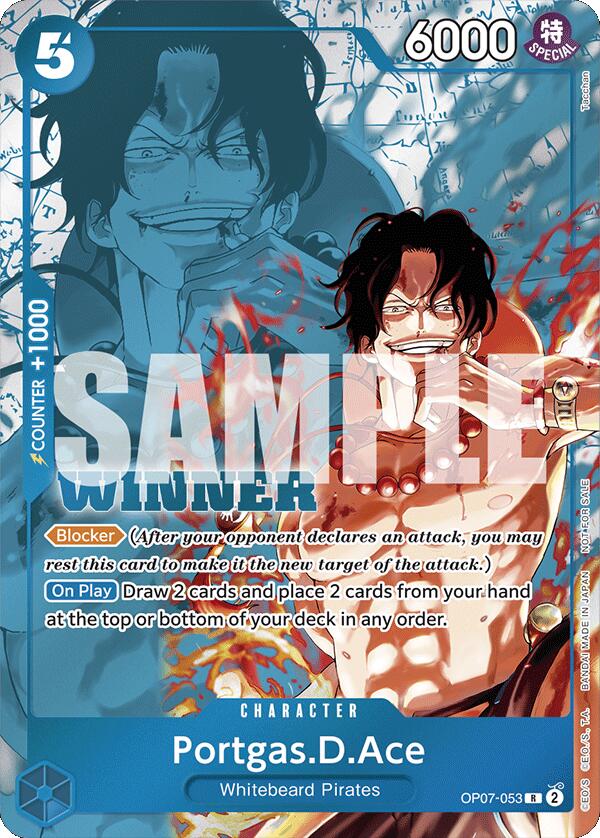 Portgas.D.Ace (Winner Pack 2024 Oct.-Dec.) [One Piece Promotion Cards] | Cards and Coasters CA