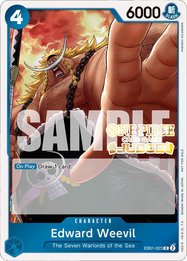 Edward Weevil (Judge Pack Vol. 4) [One Piece Promotion Cards] | Cards and Coasters CA