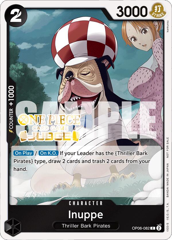 Inuppe (Judge Pack Vol. 4) [One Piece Promotion Cards] | Cards and Coasters CA