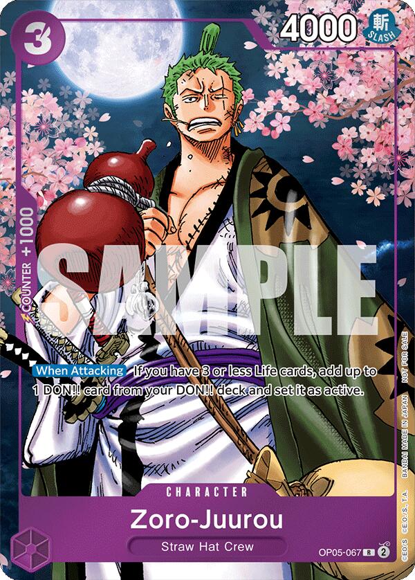 Zoro-Juurou (Event Pack Vol. 5) [One Piece Promotion Cards] | Cards and Coasters CA