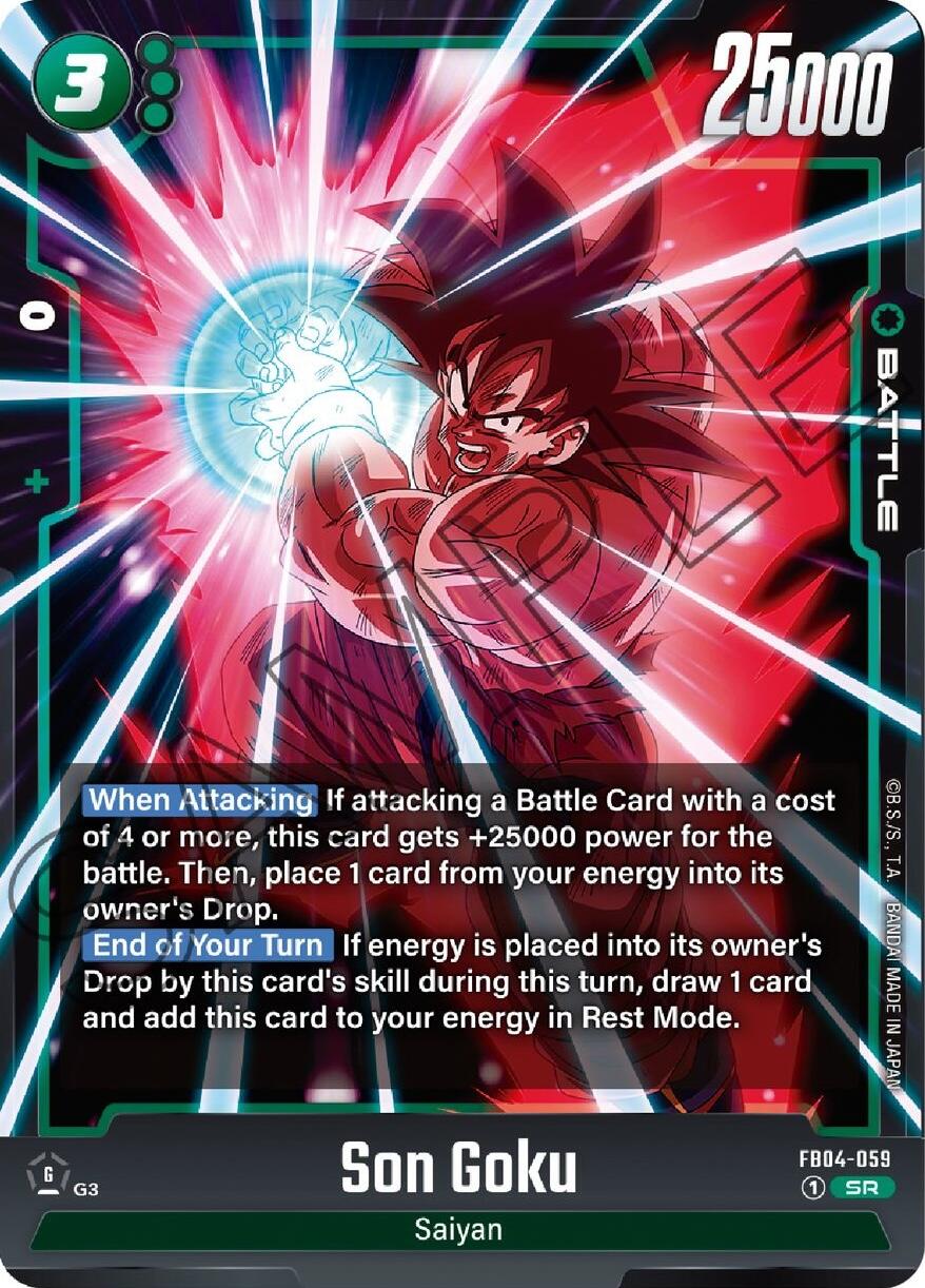 Son Goku (FB04-059) [Ultra Limit] | Cards and Coasters CA