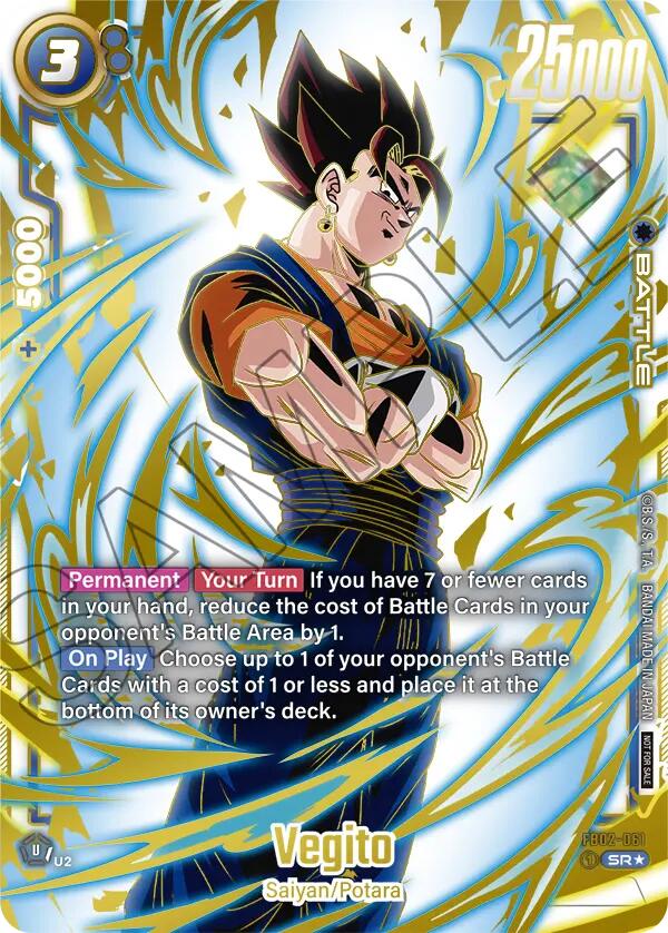 Vegito (FB02-061) (Ultimate Battle 2024 Vol.2) [Fusion World Tournament Cards] | Cards and Coasters CA